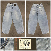 Джинсы Lili B342-2 l.blue - делук