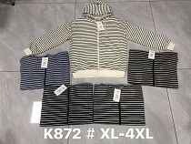 Кофта Спорт P.Hey KZ872 black-white - делук