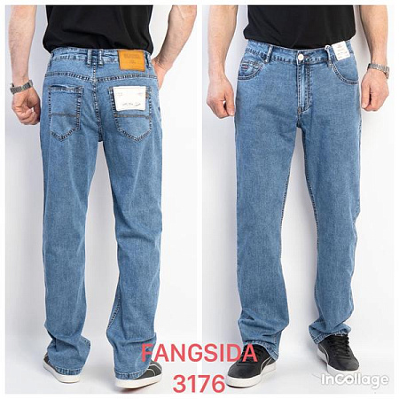 Джинсы Fangsida 3176 l.blue - делук