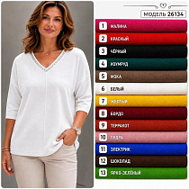 Американка Elena&Vika 26134-1 crimson - делук