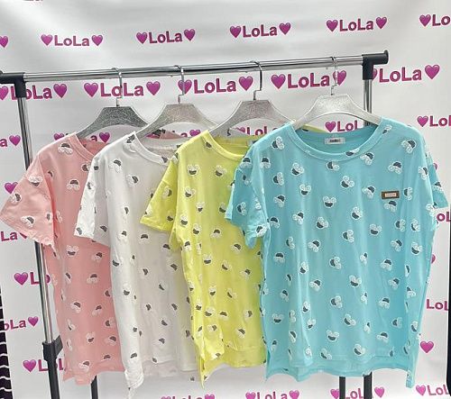 Футболка Lola LL50 mix - делук
