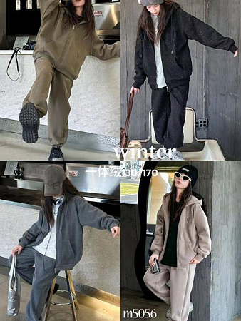 Костюм Спорт Delfinka 5056 khaki - делук