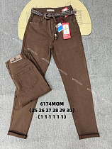 Джинсы Jeans Club 6174 brown - делук