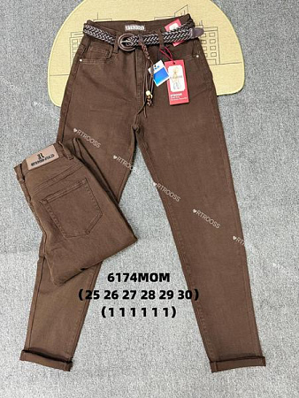 Джинсы Jeans Club 6174 brown - делук
