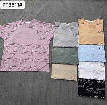 Футболка Dgmd PT3511 mix - делук