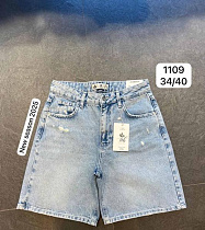 Шорты Jeans Club 1109 l.blue - делук