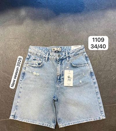 Шорты Jeans Club 1109 l.blue - делук