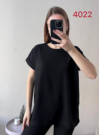 Футболка Fsn 4022 black - делук