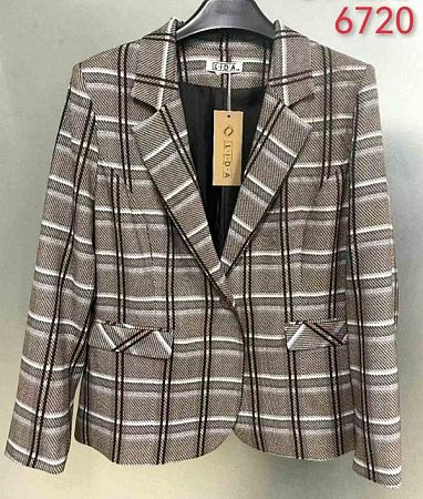 Пиджак Lida 6720 brown - делук