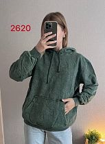 Худи Fsn 2620 green - делук