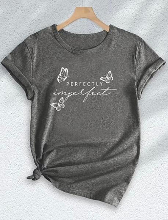 Футболка Alia AL47 grey - делук