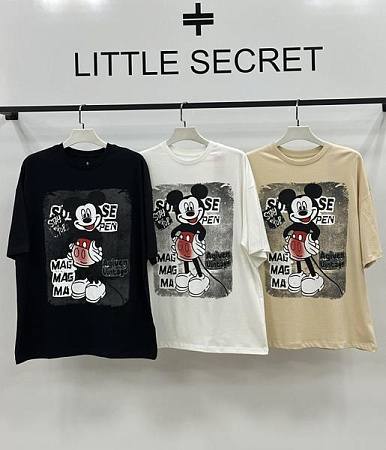 Футболка Little Secret 500344 black - делук