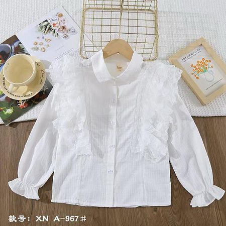 Блузка Фунтик A967 white - делук