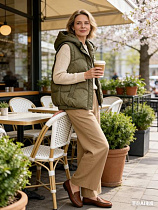 Жилетка Jacket M2803 khaki - делук