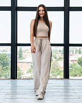 Штаны Спорт Azna Б17 beige - делук