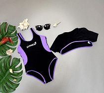 Комплект Dfk 1932 black-lilac - делук