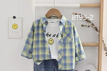 Рубашка Фунтик 8195-2 l.blue - делук