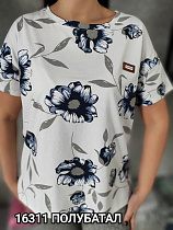 Футболка Style Nadezhda 16311 white - делук