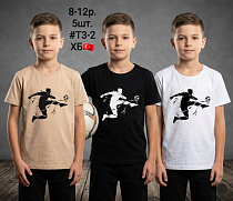 Футболка Amz 3-2 beige - делук