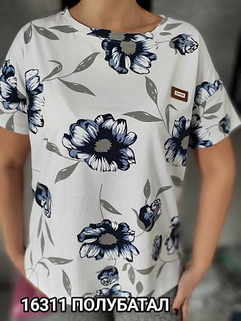 Футболка Style Nadezhda 16311 white - делук