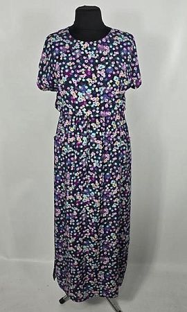 Платье Bugrova B63 blue - делук