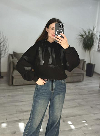 Худи S.Style 300 black - делук