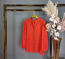 Рубашка No Brand 23016 orange - делук