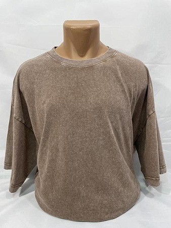 Футболка Sabihina SB1830 beige - делук