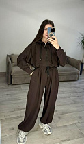 Костюм Спорт S.Style 680 brown - делук