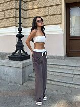 Штаны Спорт Arina 2438 brown - делук
