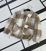 Рубашка Ibambino IB576 khaki-white - делук