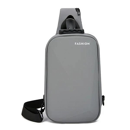 Бананка Fashion Bag D05-4 l.grey - делук