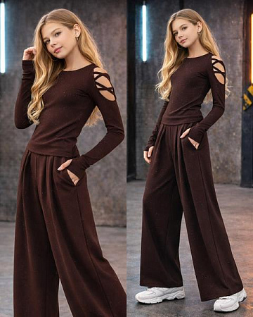 Костюм Karolina KR435 brown - делук