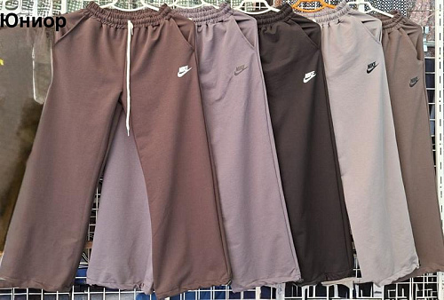 Штаны Спорт Minh MH1124 brown-black - делук