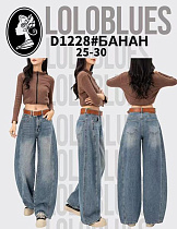 Джинсы Lolo Blues D1228 l.blue - делук