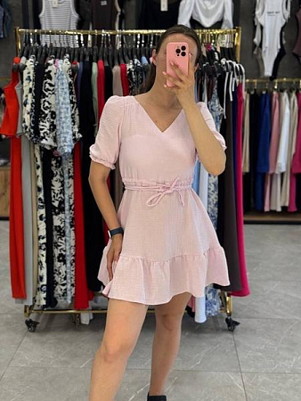 Платье Arina 3072 pink - делук