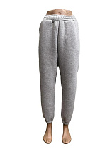 Штаны Спорт Mso 8055 l.grey - делук