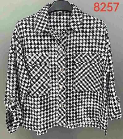 Рубашка Lida 8257 black - делук