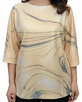 Свитер Elena&Vika 26125 yellow - делук