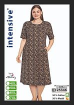 Платье Cotpark 25346 brown - делук
