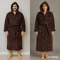 Халат Fili Wear FW1574 brown - делук