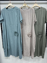 Платье Style Nadezhda 10806 l.blue - делук