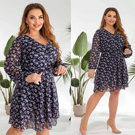 Платье Dgmd 641 navy - делук