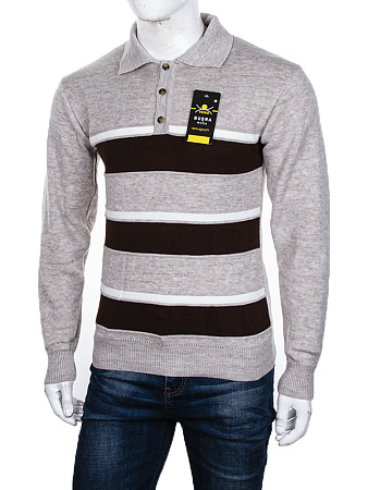 Свитер Abdo Гудзик 9 beige - делук