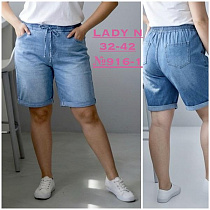 Шорты Jeans Club 916-1 l.blue - делук