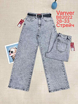 Джинсы Vanver B82022 grey - делук