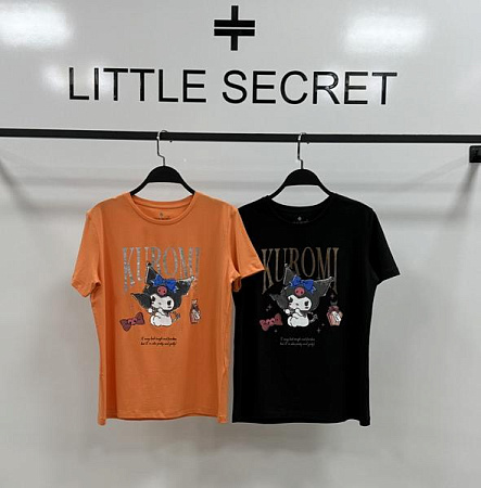 Футболка Little Secret 600084 black - делук
