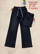 Джинсы Vanver D82166 black - делук