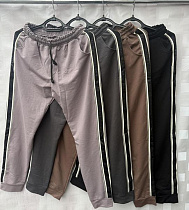 Штаны Спорт Shon S2475 d.grey - делук