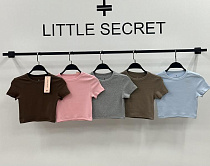 Топ Little Secret 500396 grey - делук